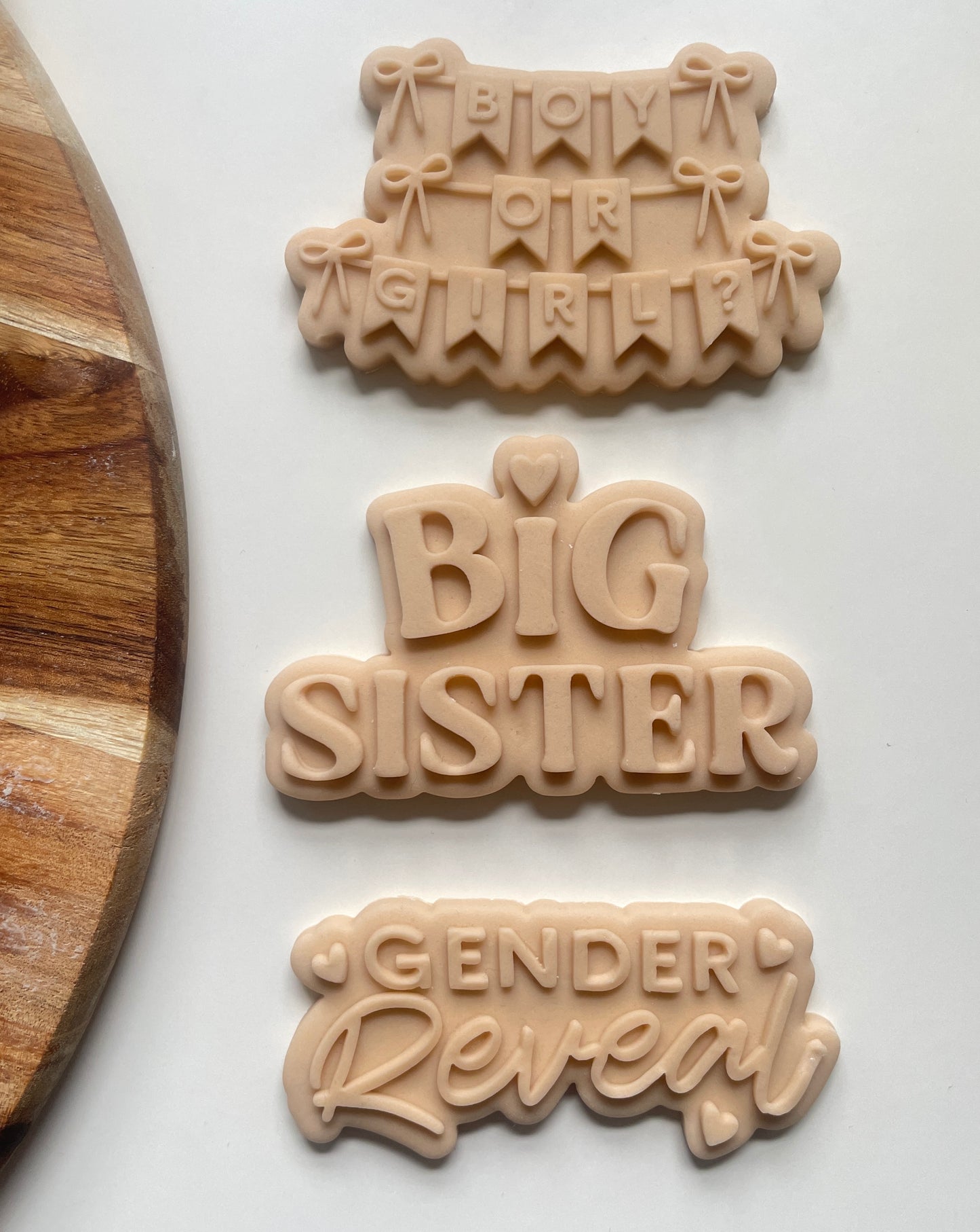 Big Sister With Heart | Embosser / Debosser and Cutter Set