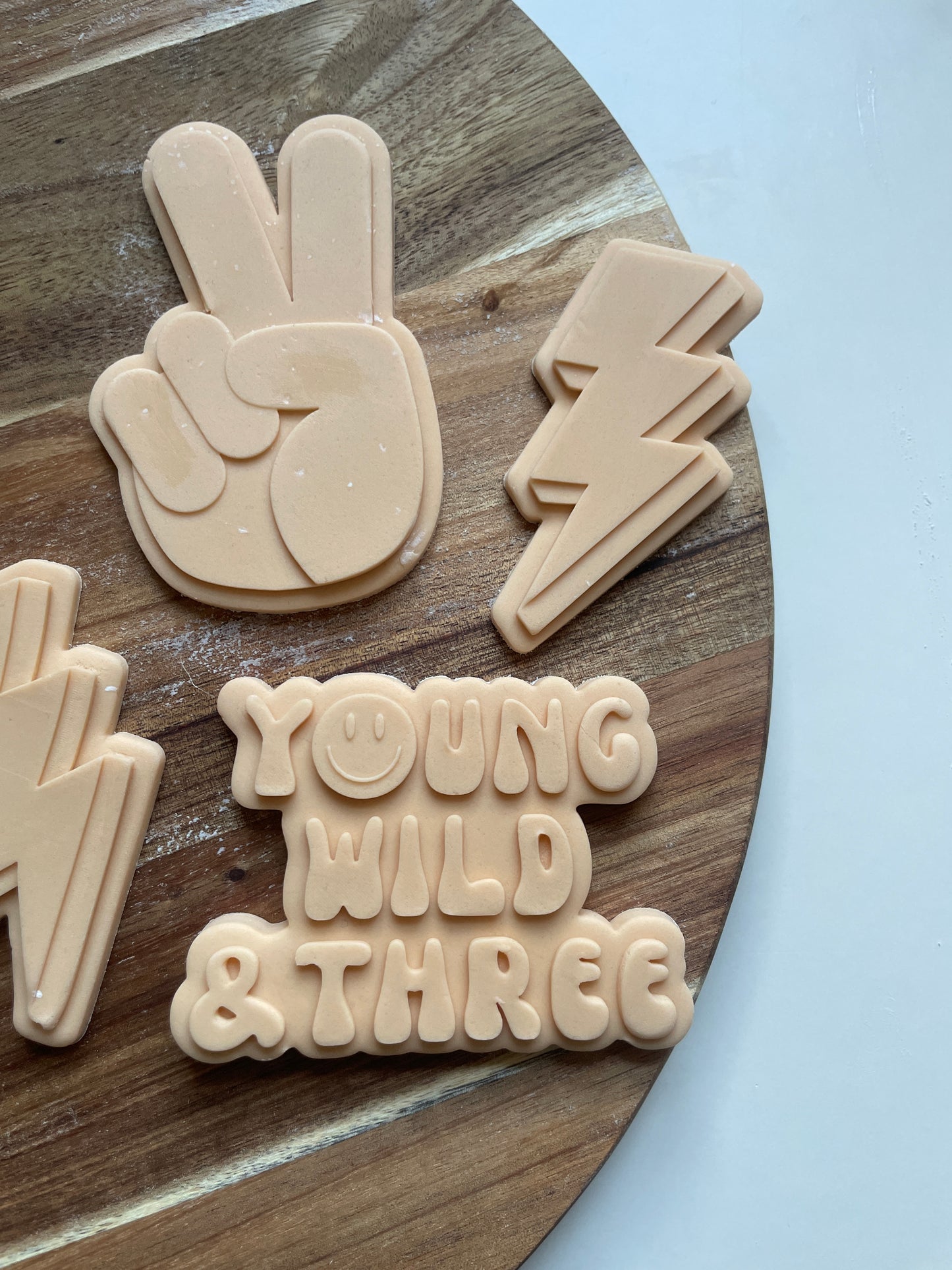 Young Wild & Three | Embosser / Debosser And Cutter Set