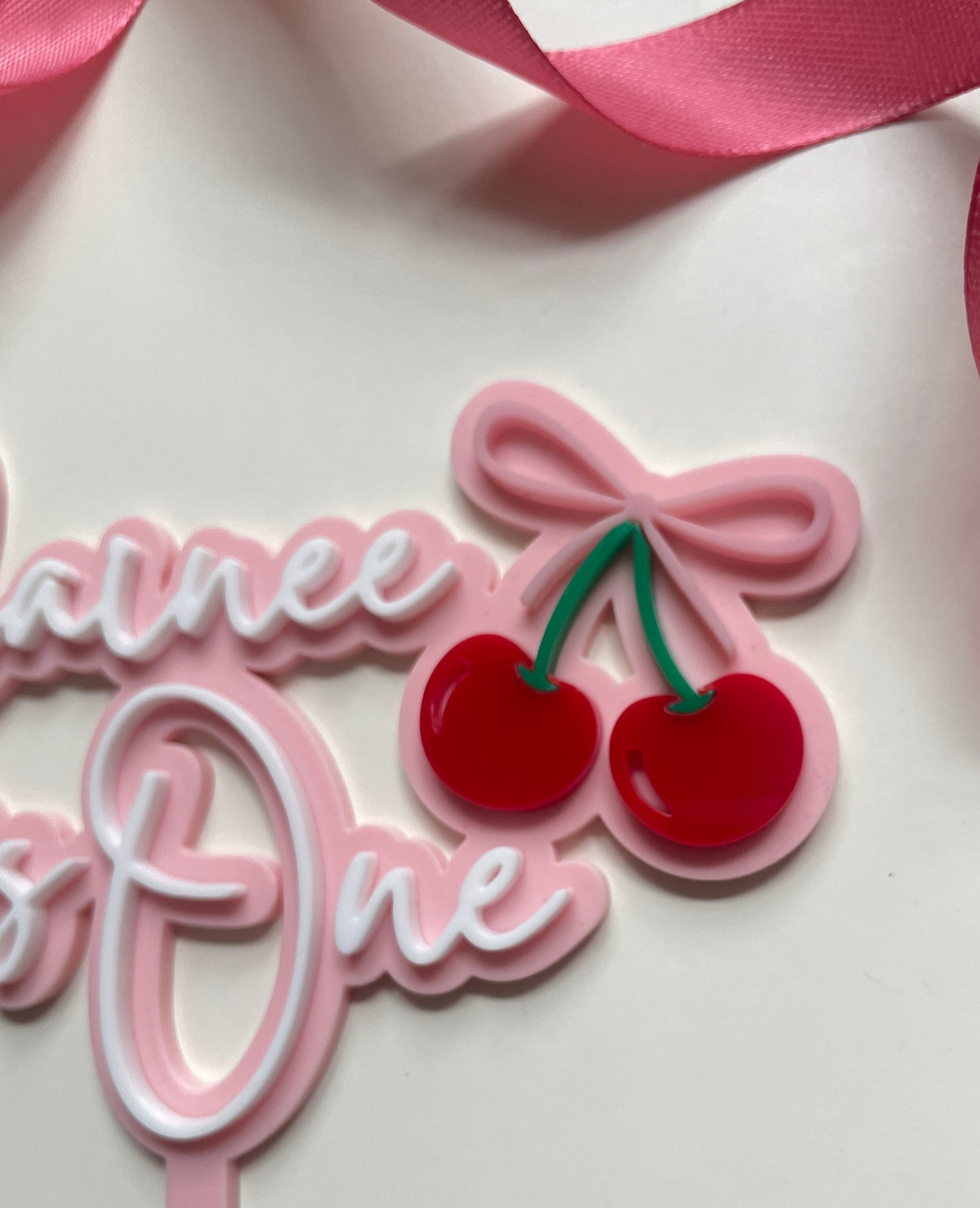 Cherry First Birthday