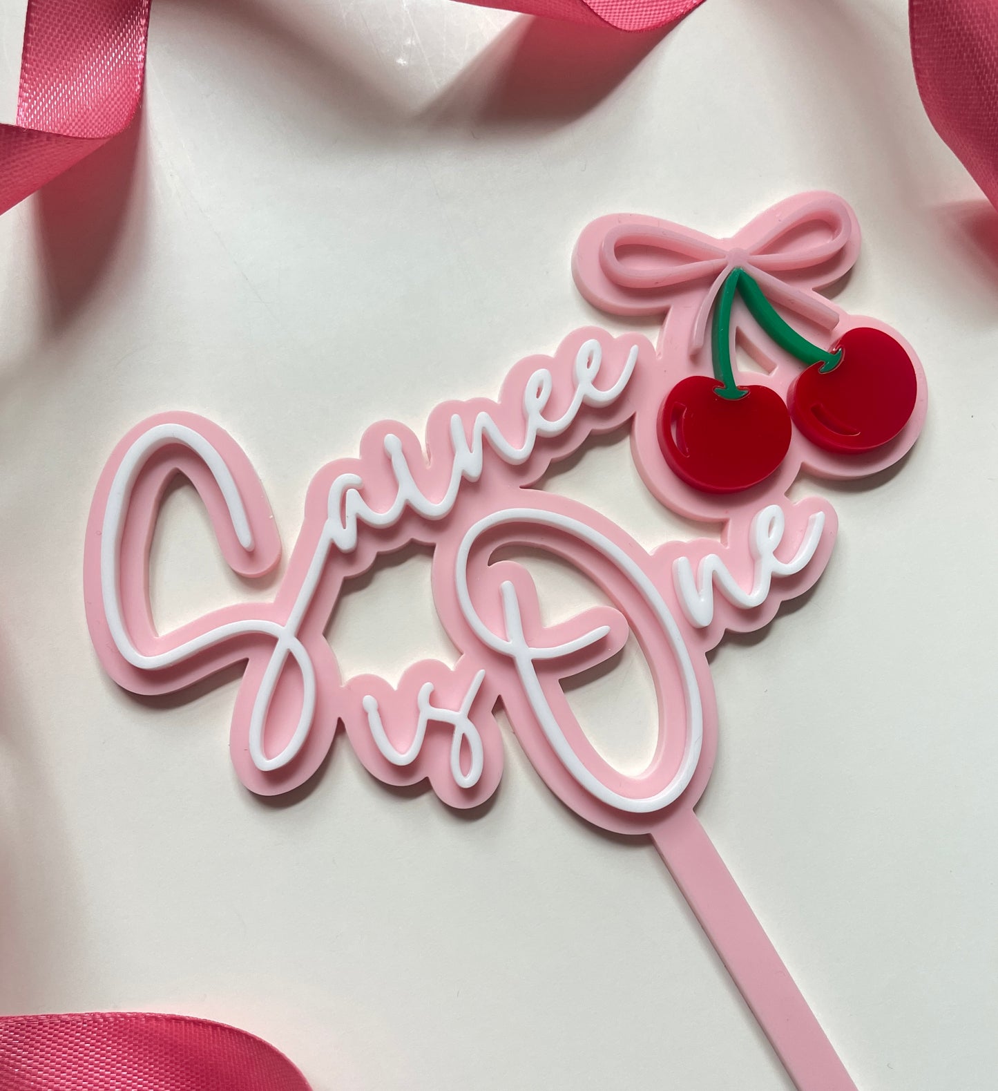 Cherry First Birthday