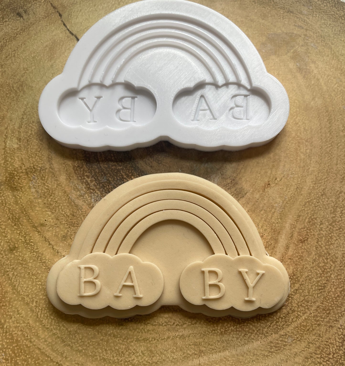 Rainbow Baby | Debosser / Embosser And Cutter Set.