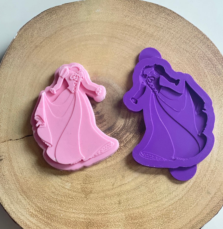 'Purple Princess' Dress | Debosser And Cutter Set.