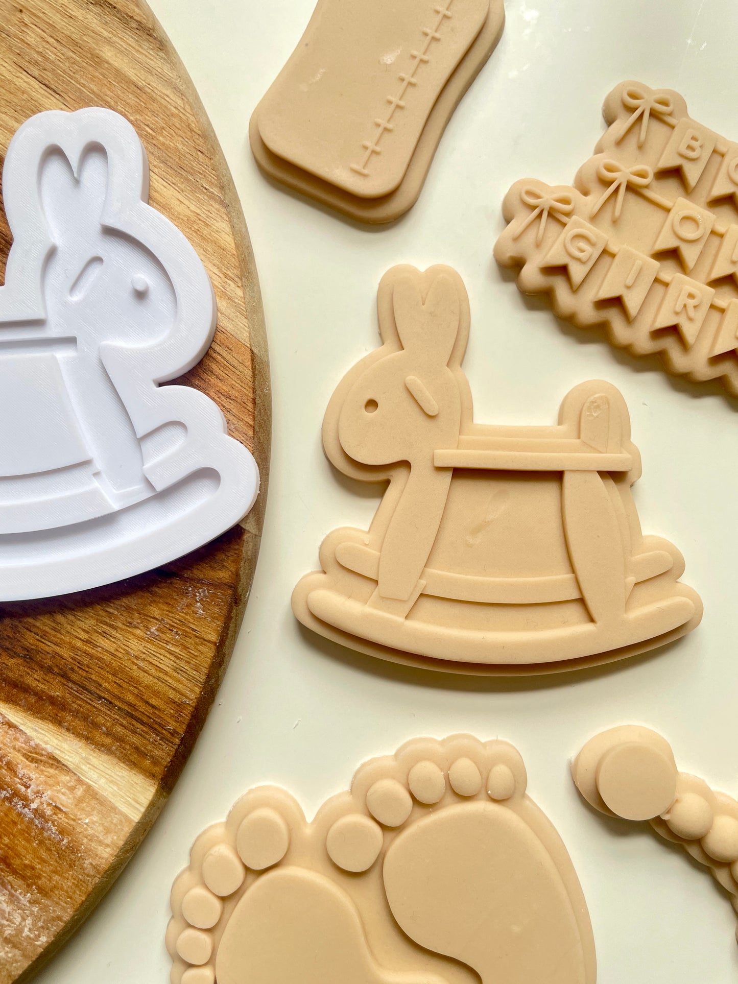 Baby Feet | Embosser / Debosser and Cutter Set.