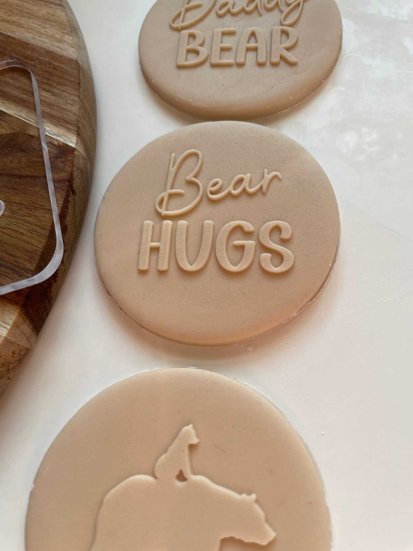 Bear Hugs. | Embosser / Debosser.