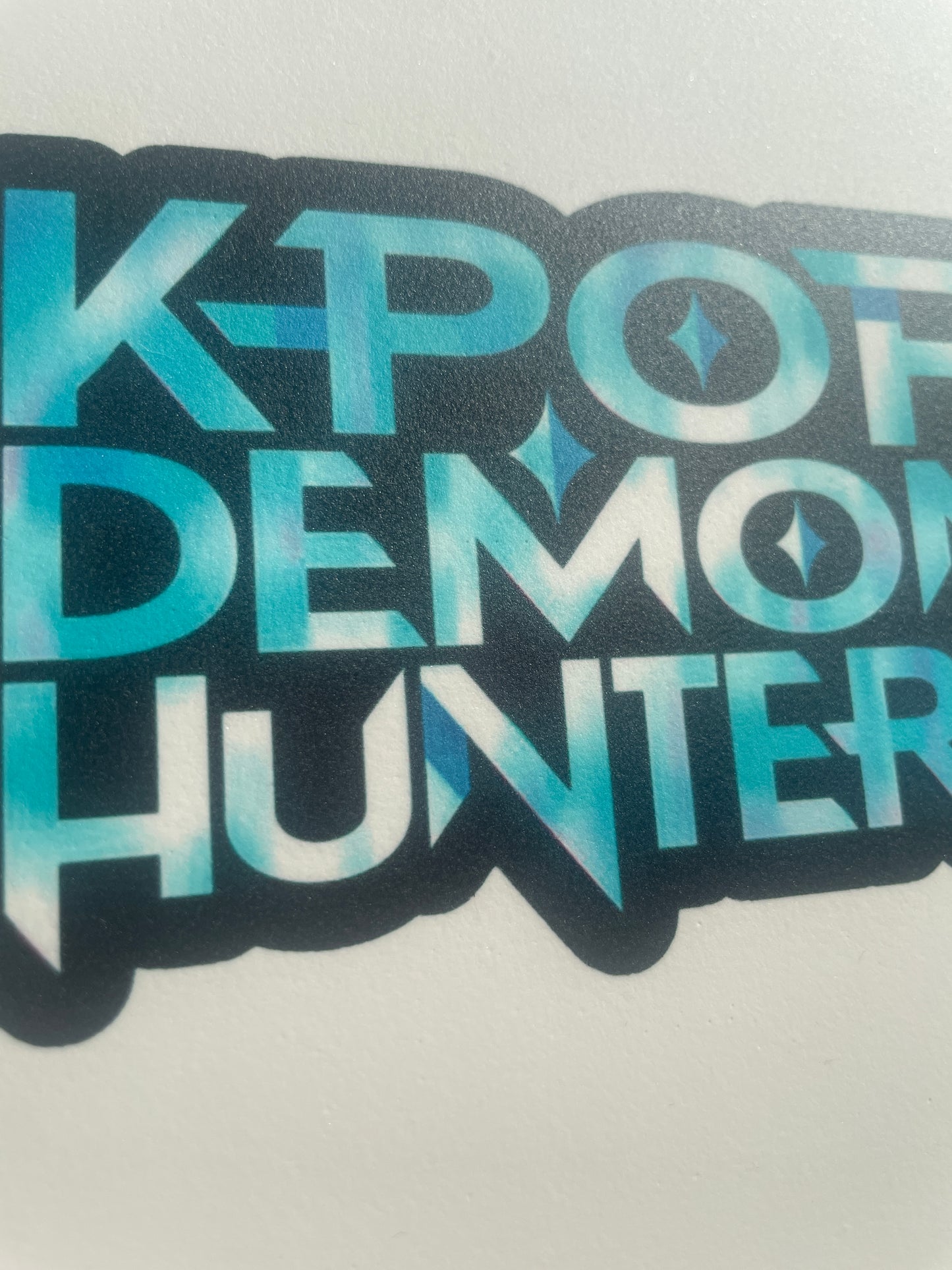Kpop Demon Hunter Logo | Edible Icing Print