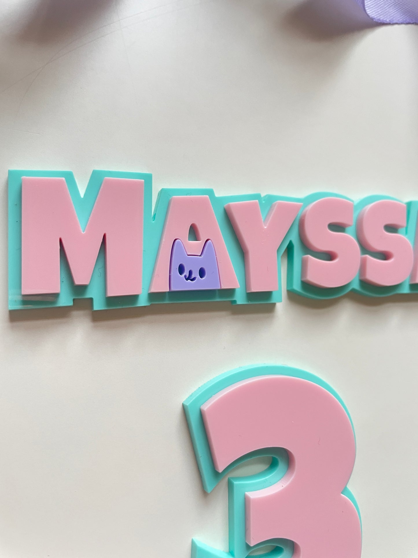 Granny dollhouse in themed acrylic name charm