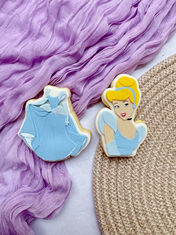 'Blue Princess' Dress | Debosser And Cutter Set.