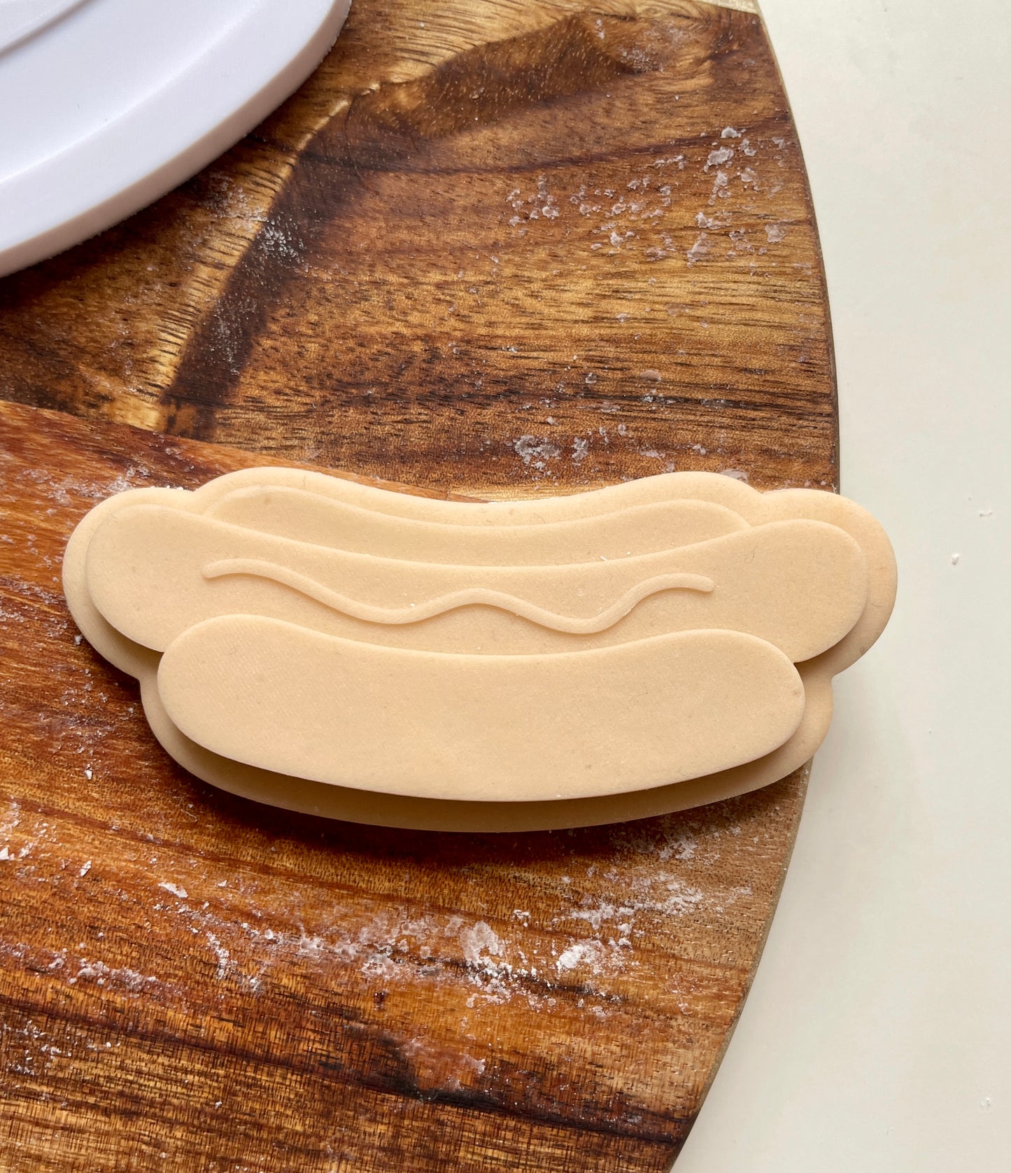Hot Dog and Sauce | Debosser / Embosser And Cutter Set