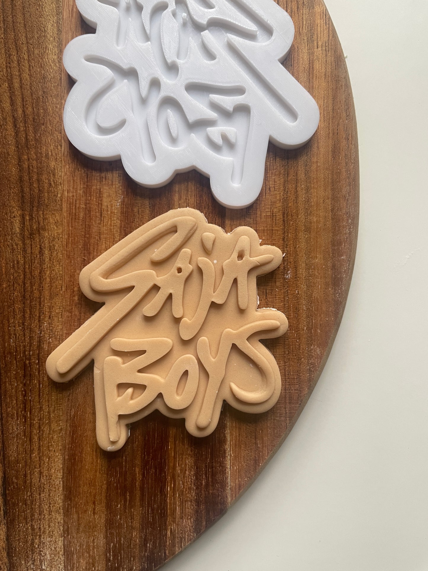 Saja Boys Logo | Embosser And Cutter STL File