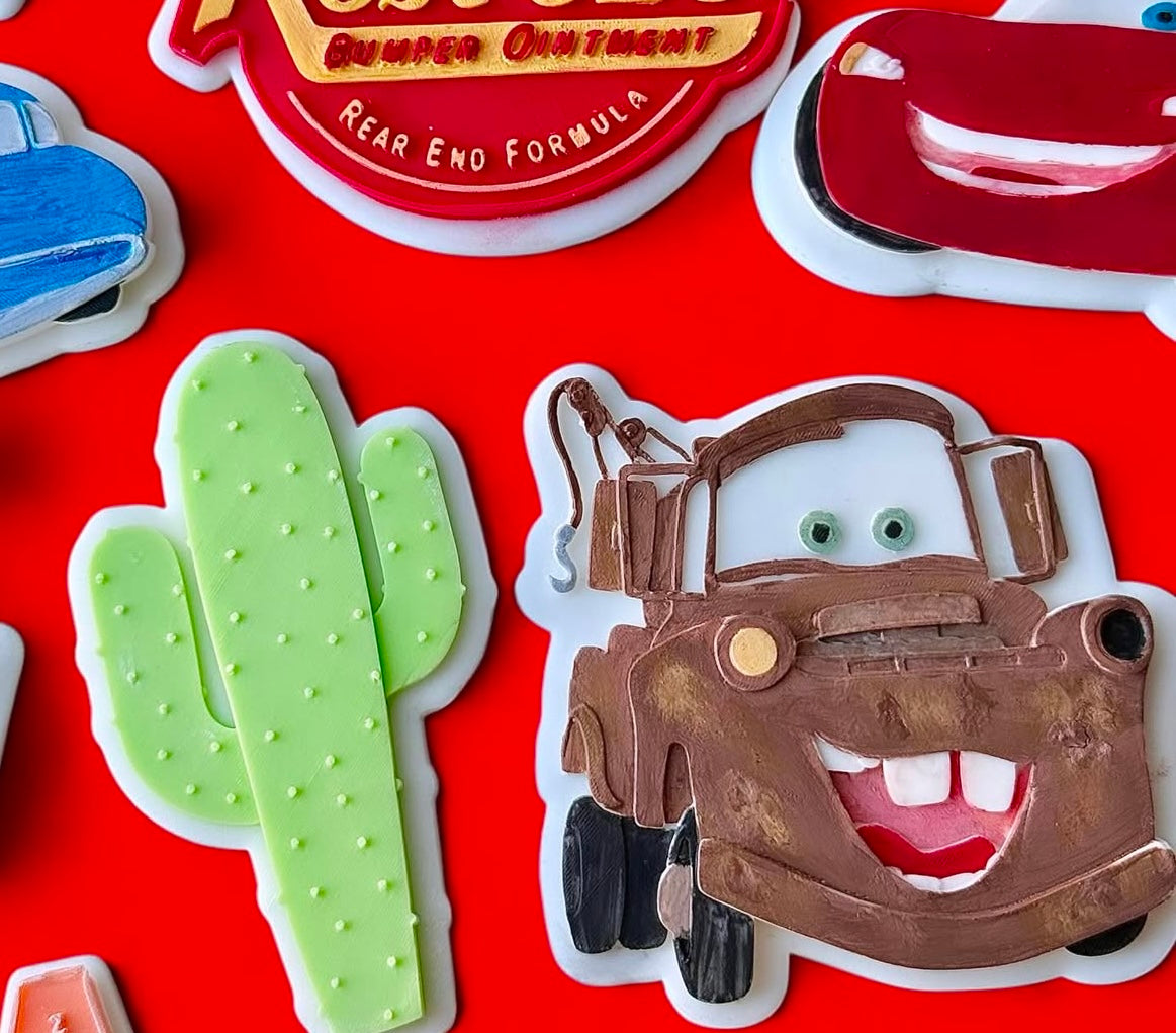 Cars Theme | Debosser / Embosser And Cutter Set