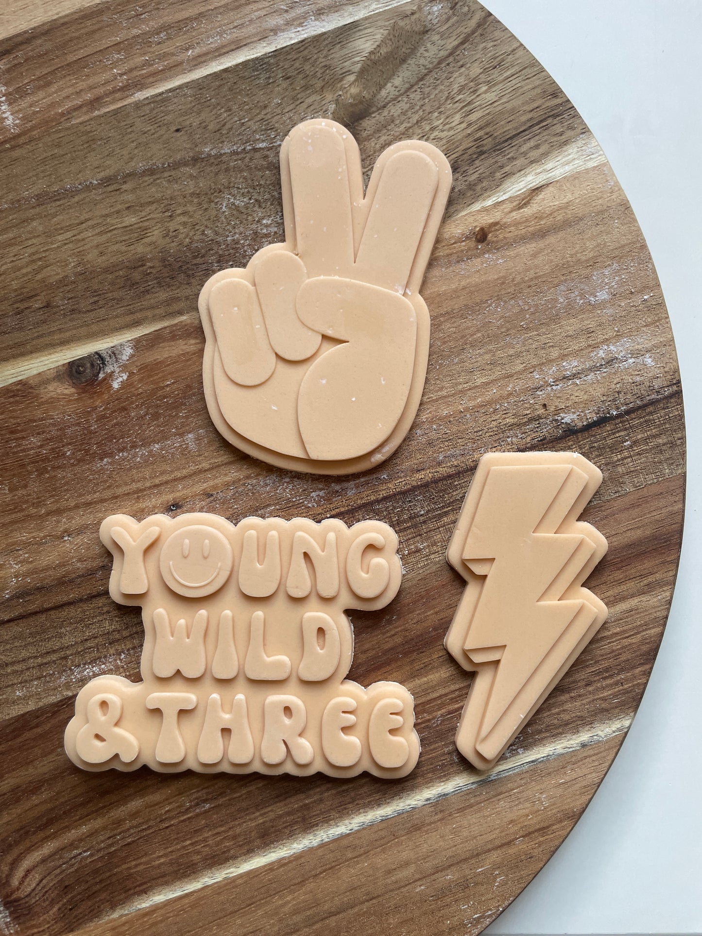 Young Wild & Three | Embosser / Debosser And Cutter Set