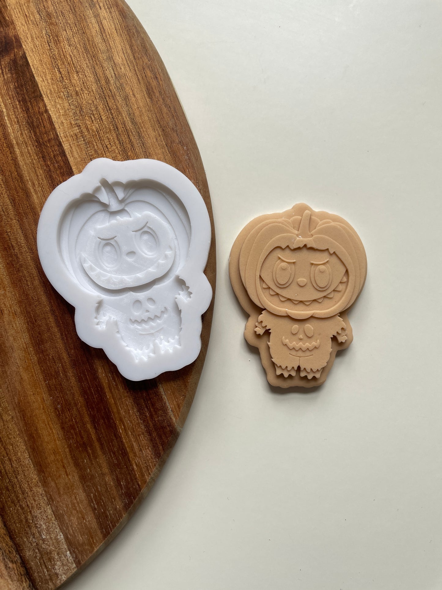 Pumpkin Labubu Monster | Debosser And Cutter Set