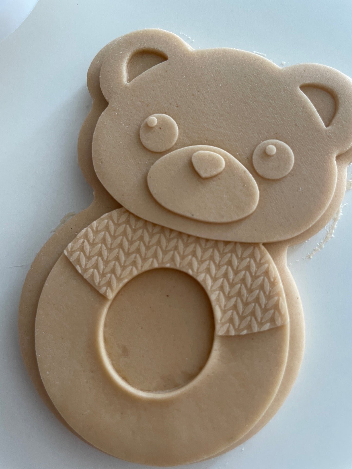 Teddy Bear Rattle | Embosser / Debosser And Cutter Set
