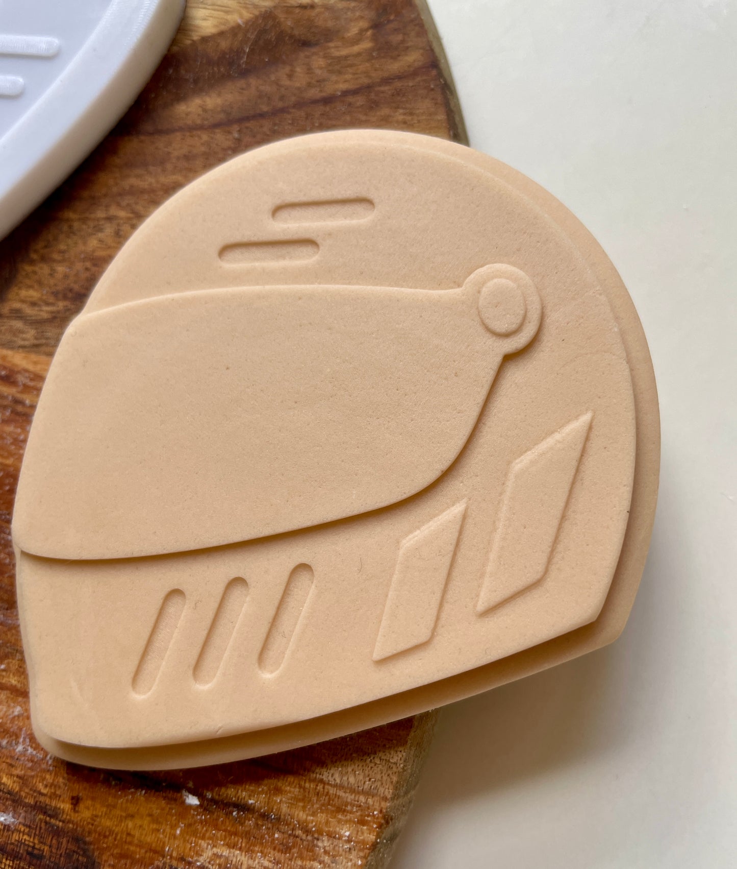 Race Helmet Embosser & Cutter STL File