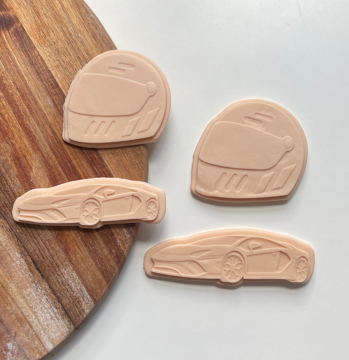 Sports Car | Debosser / Embosser And Cutter Set.
