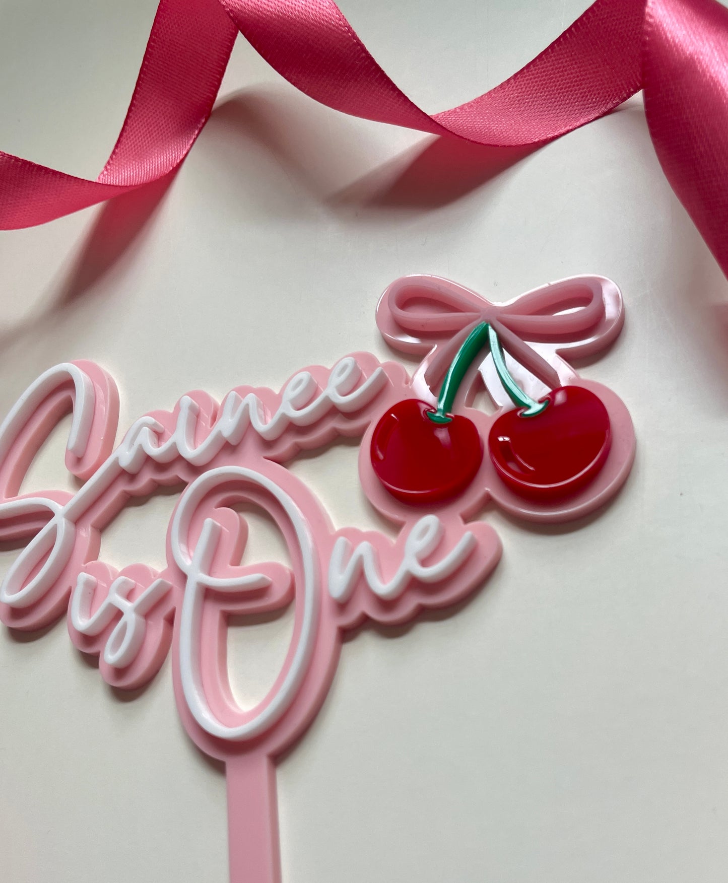 Cherry First Birthday