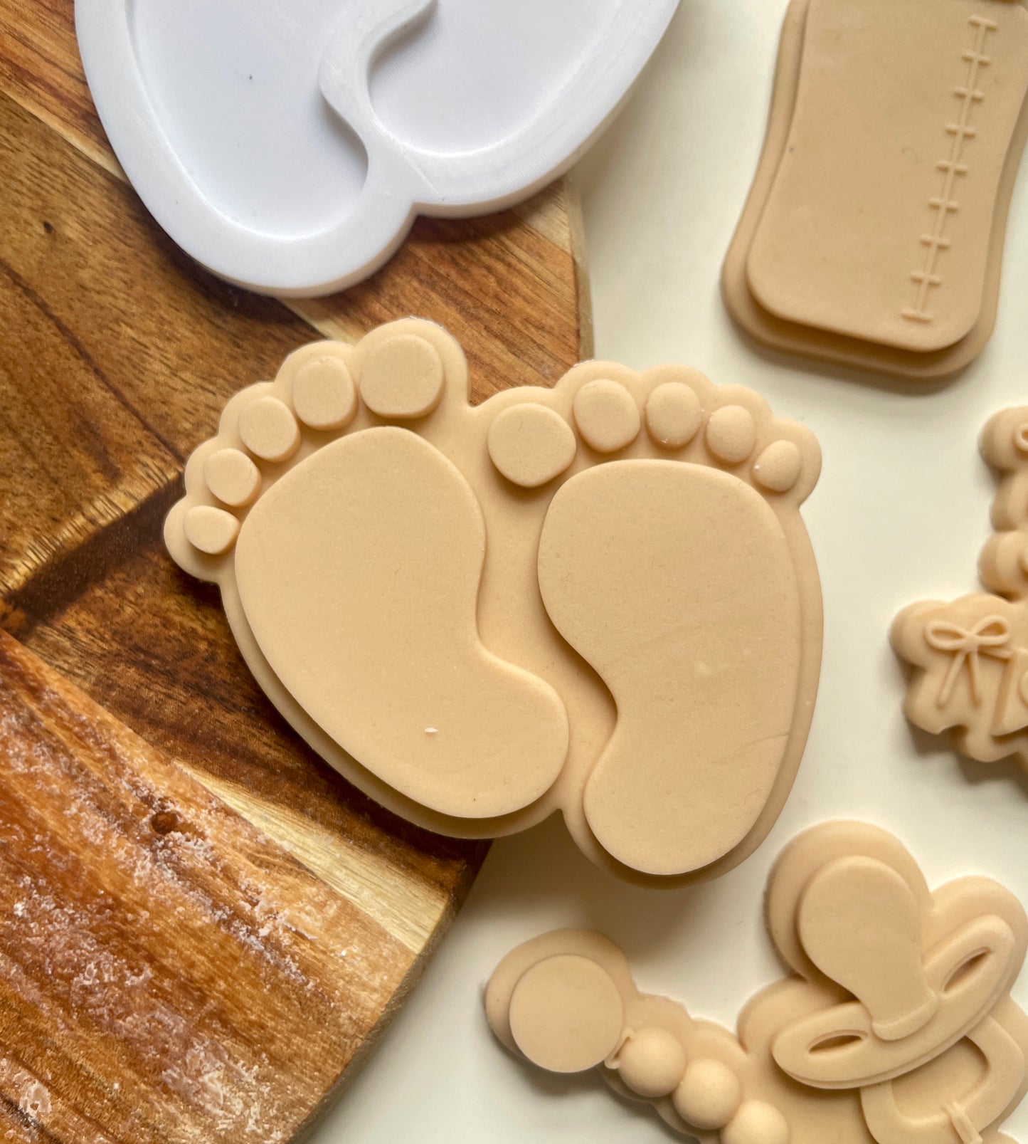 Baby Feet | Embosser / Debosser and Cutter Set.