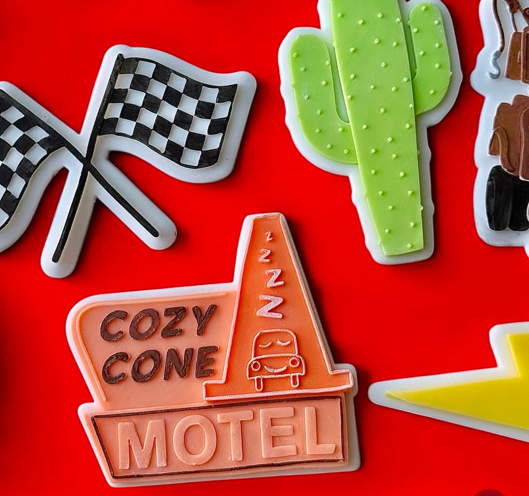 Cars Theme | Debosser / Embosser And Cutter Set