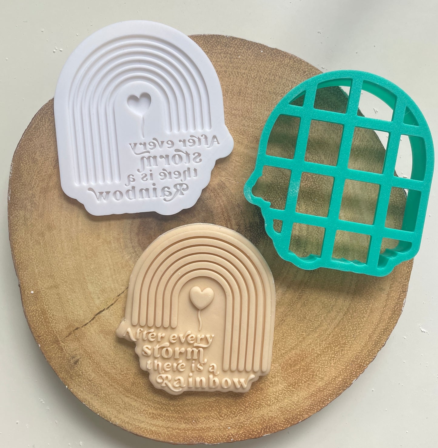 Rainbow baby Embosser