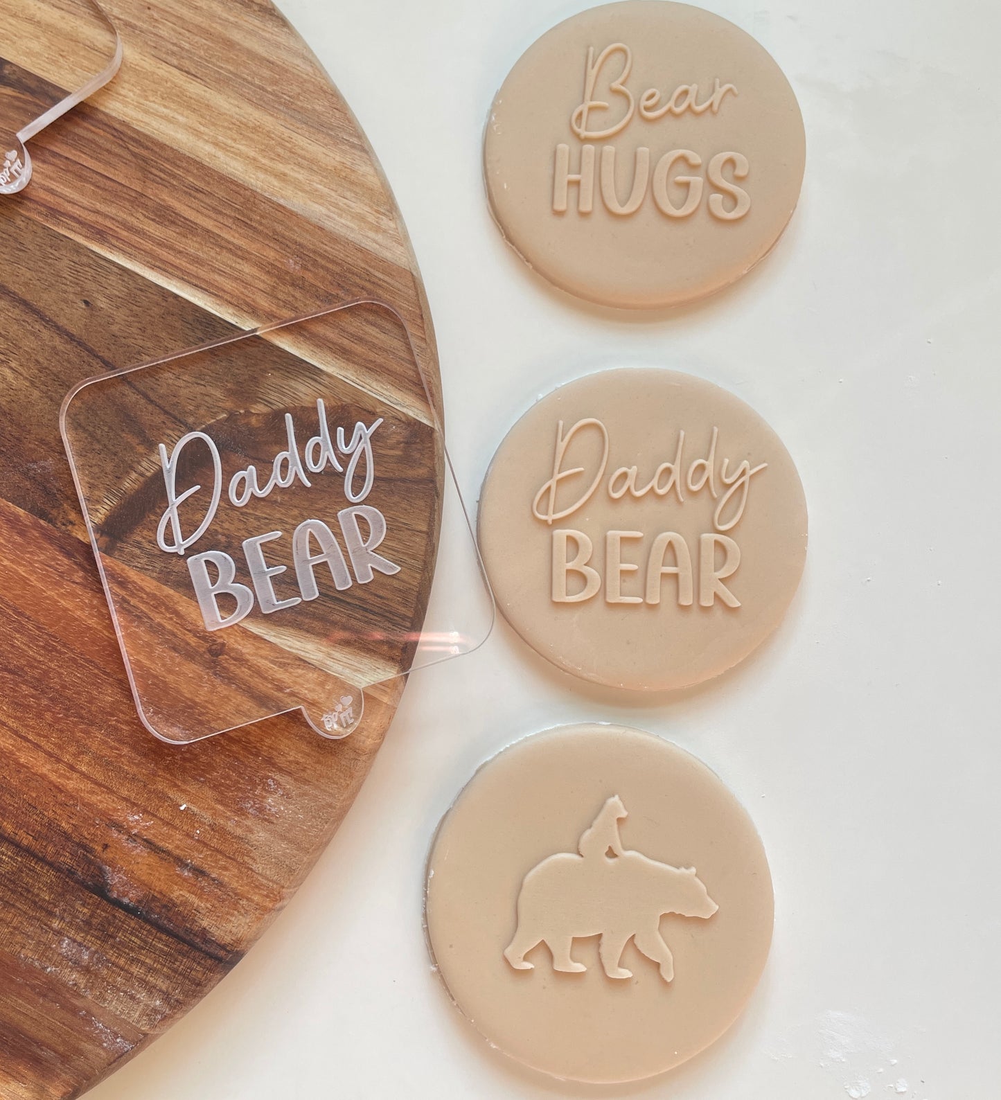 Bear Hugs. | Embosser / Debosser.