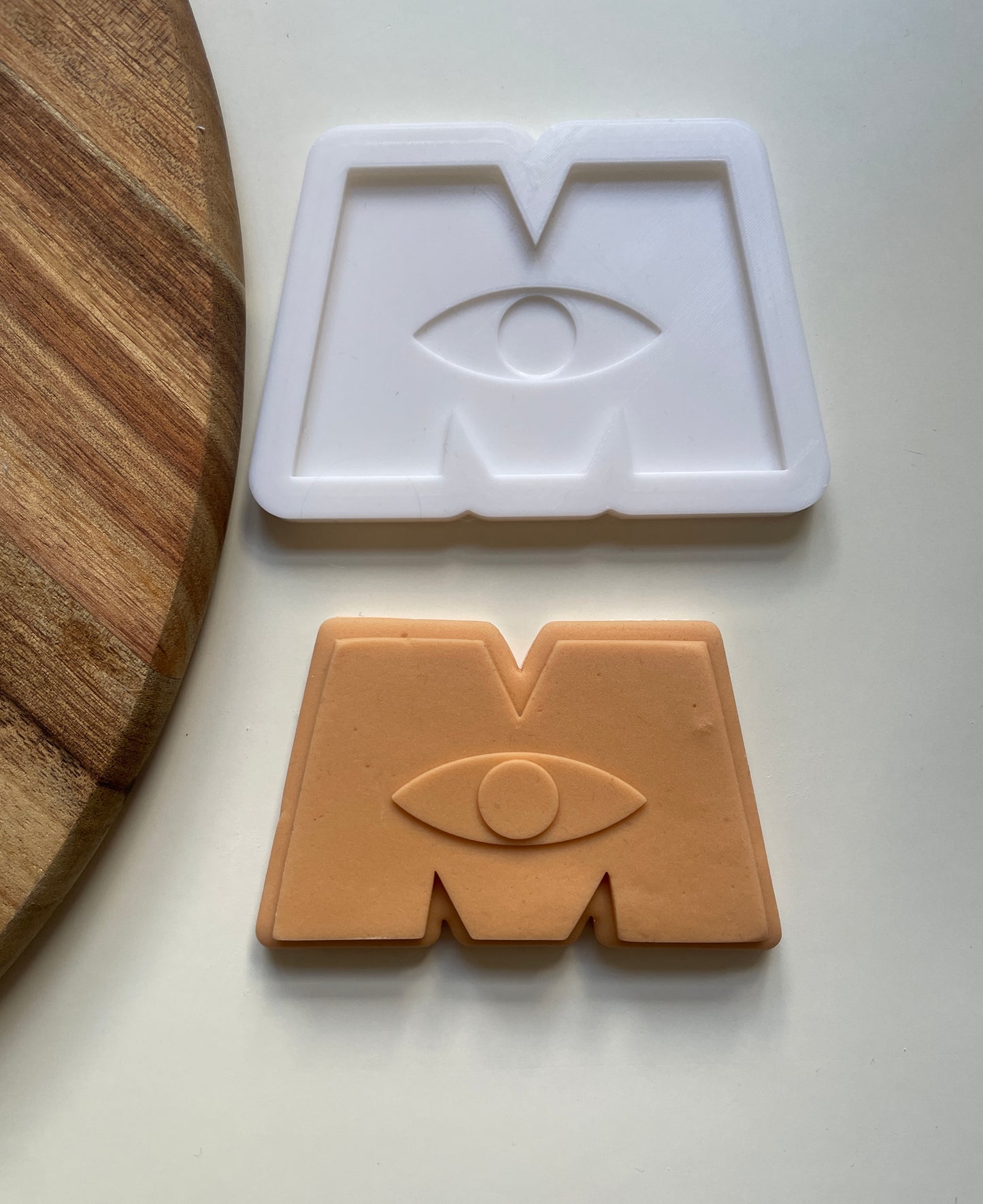 Monsters M Eye Logo | Embosser / Debosser And Cutter