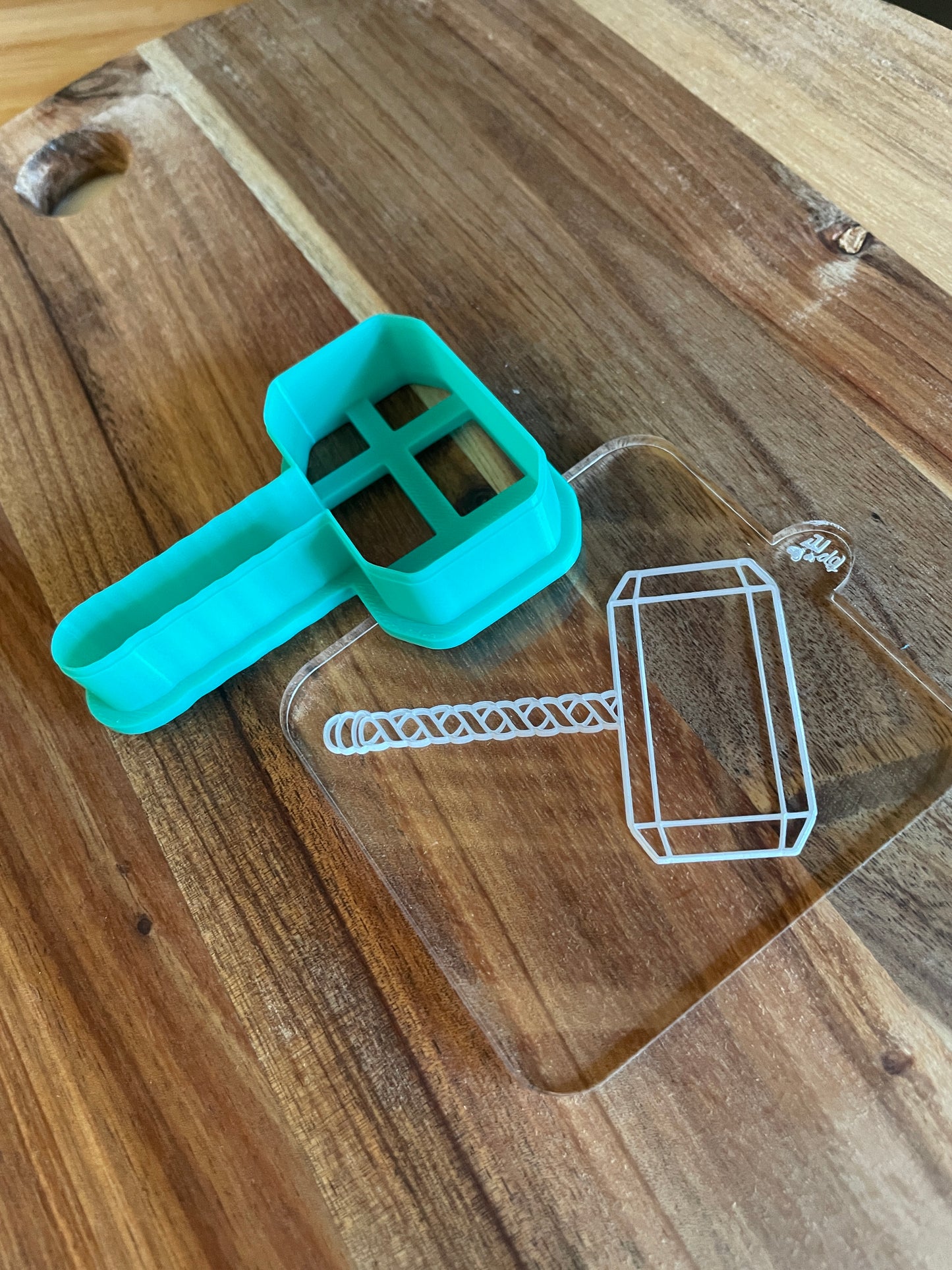 Thor Hammer. Acrylic Debosser And Cutter Set
