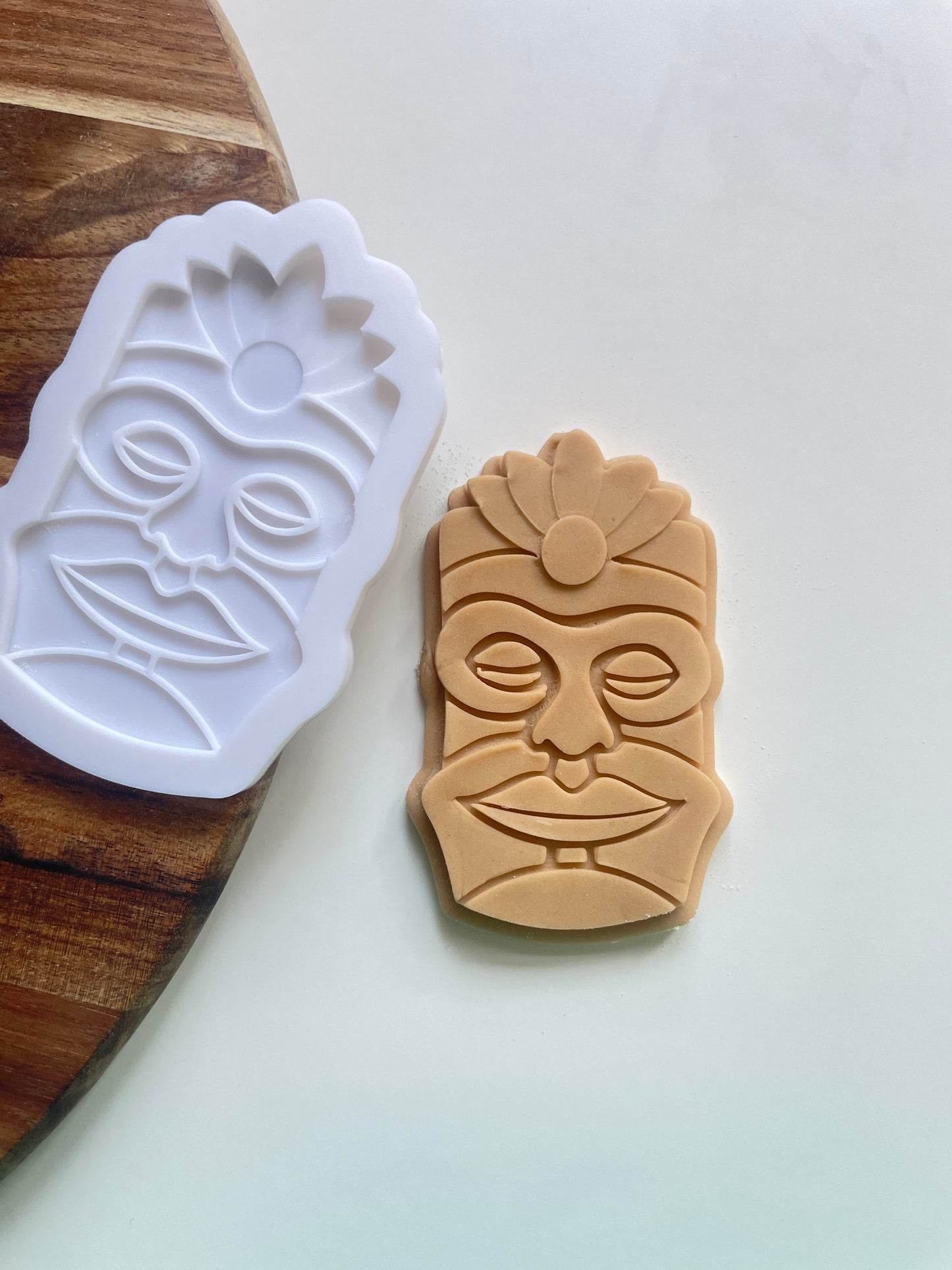 Tiki Mask | Embosser / Debosser And Cutter Set