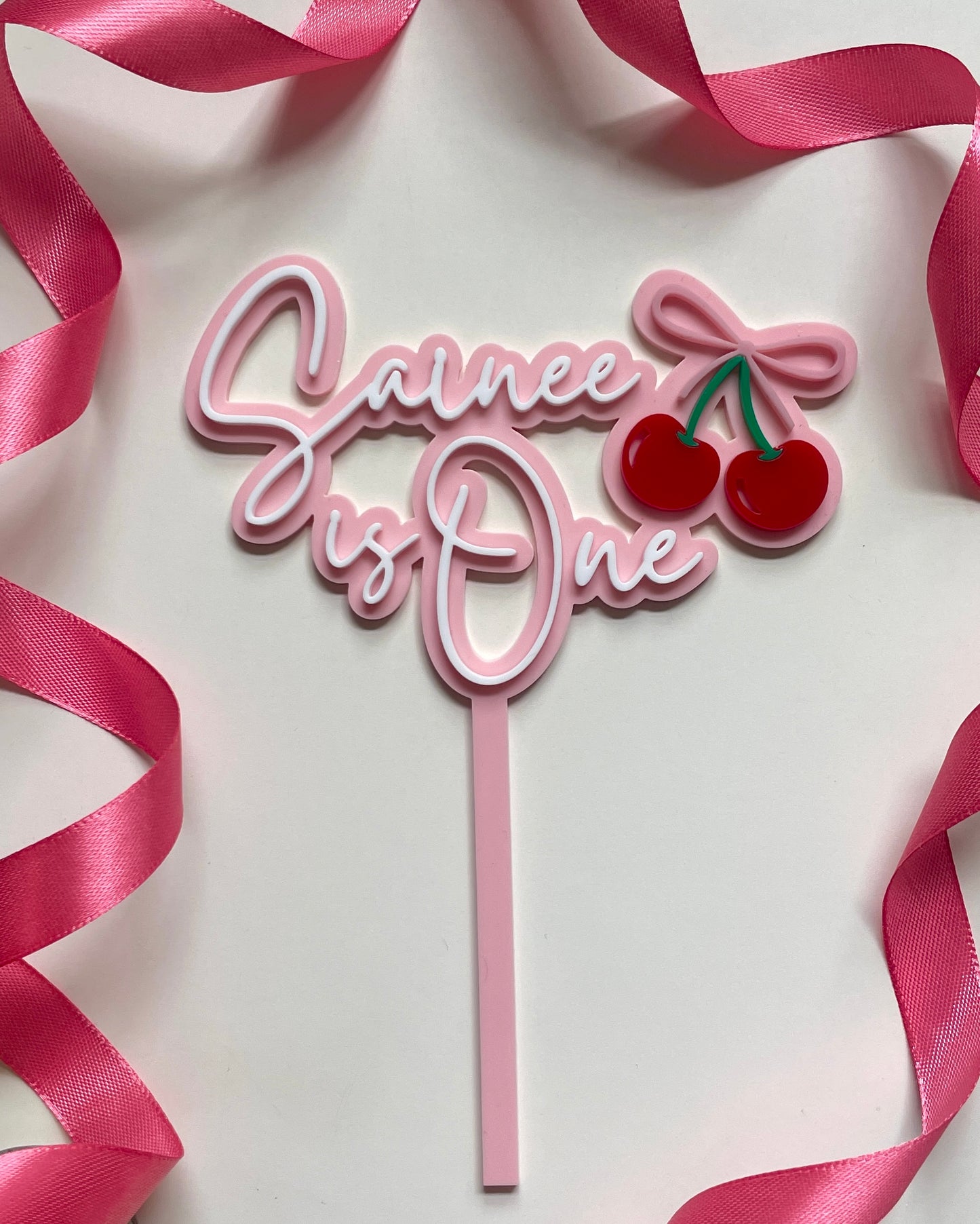 Cherry First Birthday