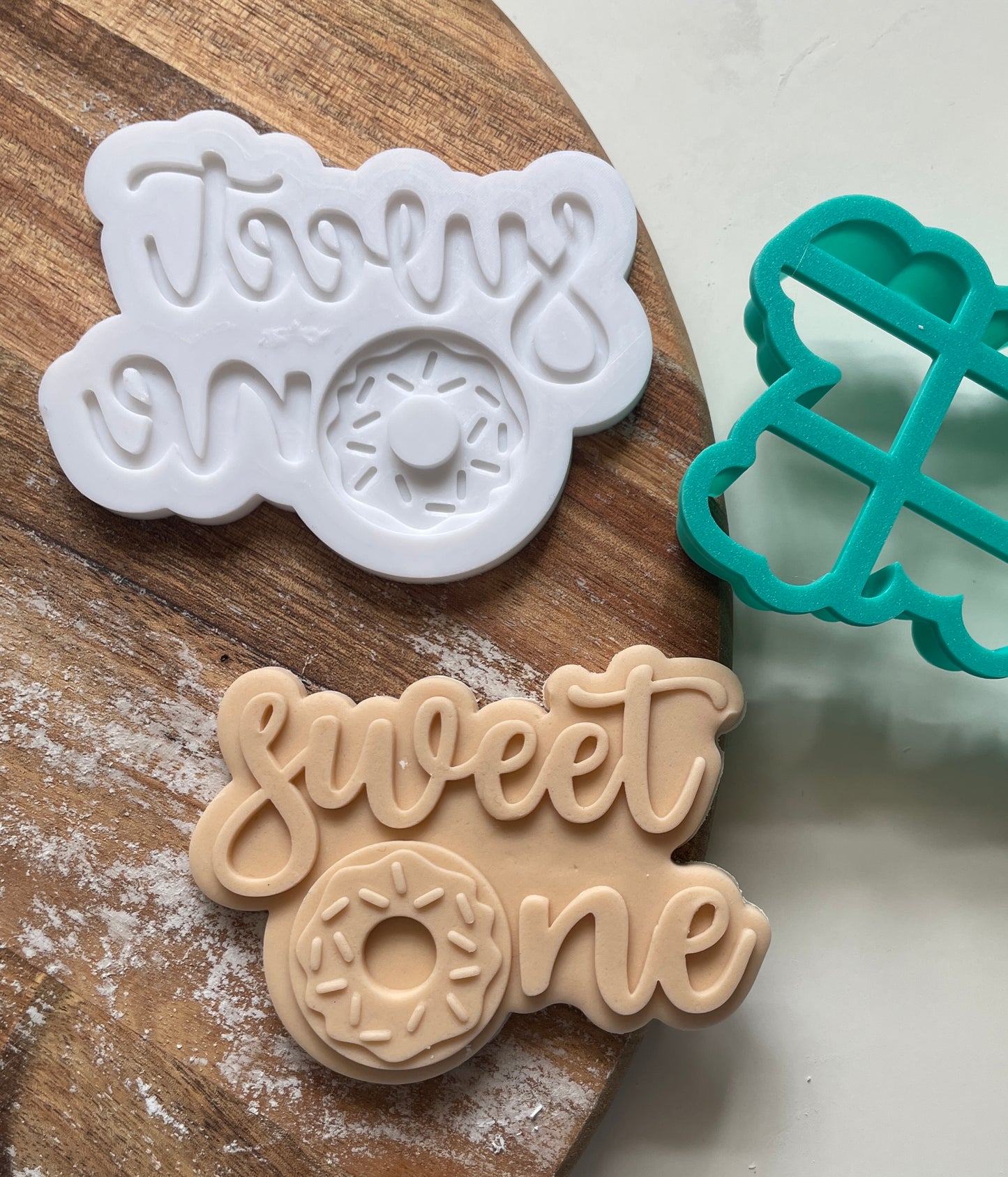 Sweet One | Embosser / Debosser And Cutter Set.