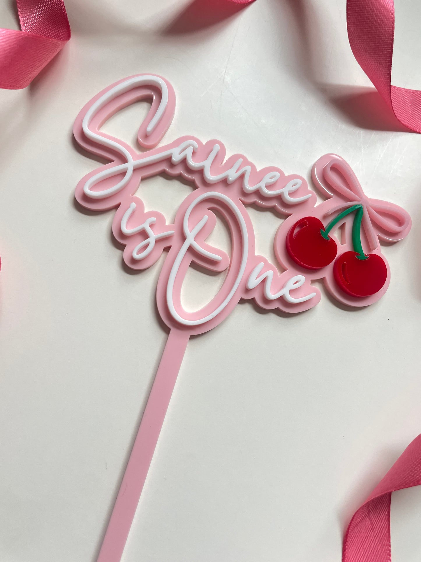 Cherry First Birthday