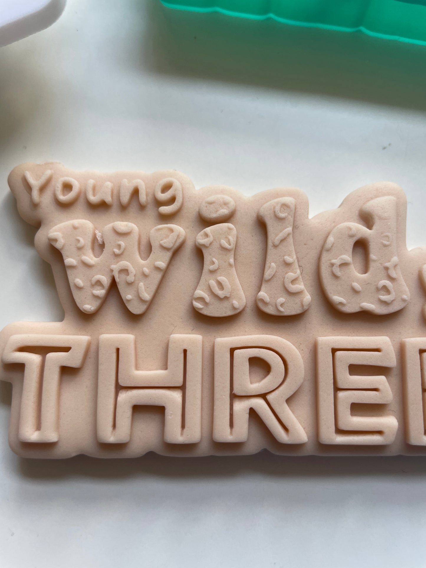 Young Wild And Three. Embosser / Debosser And Cutter Set. 3D Printed