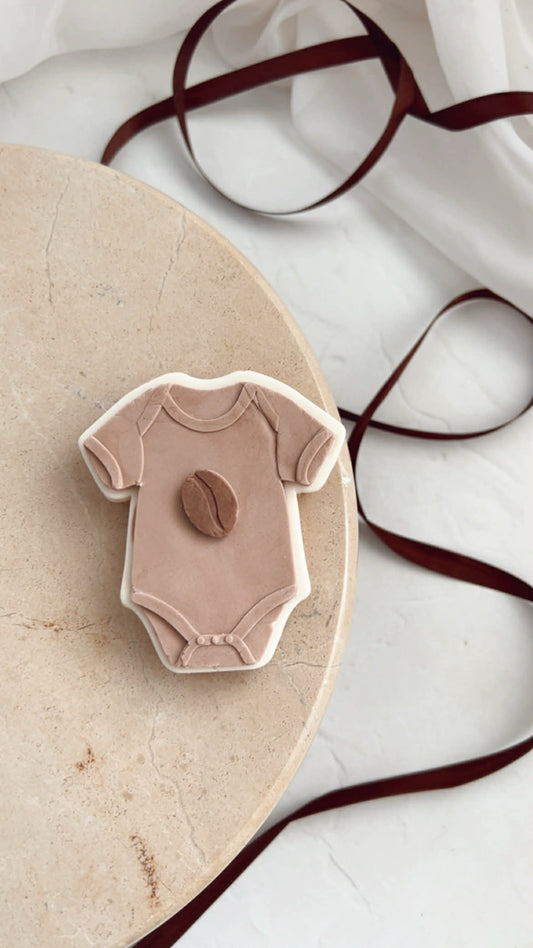 A Baby Is Brewing | Embosser / Debosser and cutter set.