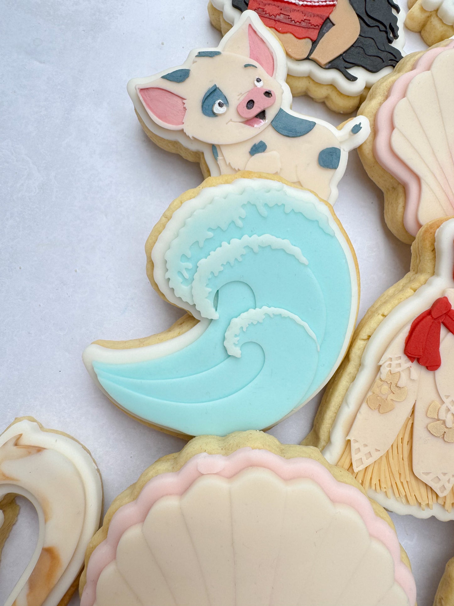 Pua Pig Moana Theme | Embosser/ Debosser And Cutter Set