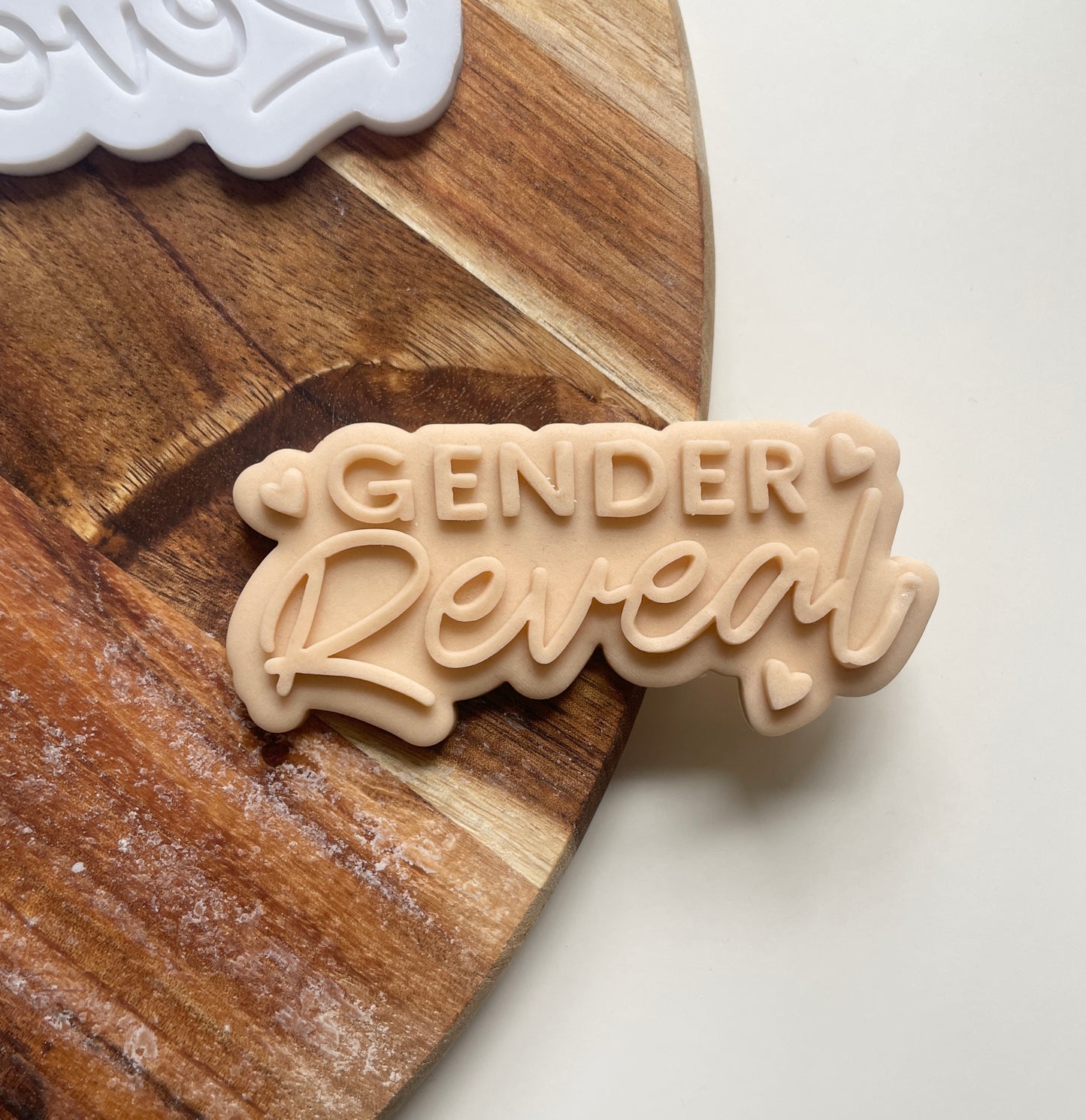Gender Reveal with Hearts | Embosser / Debosser and Cutter Set