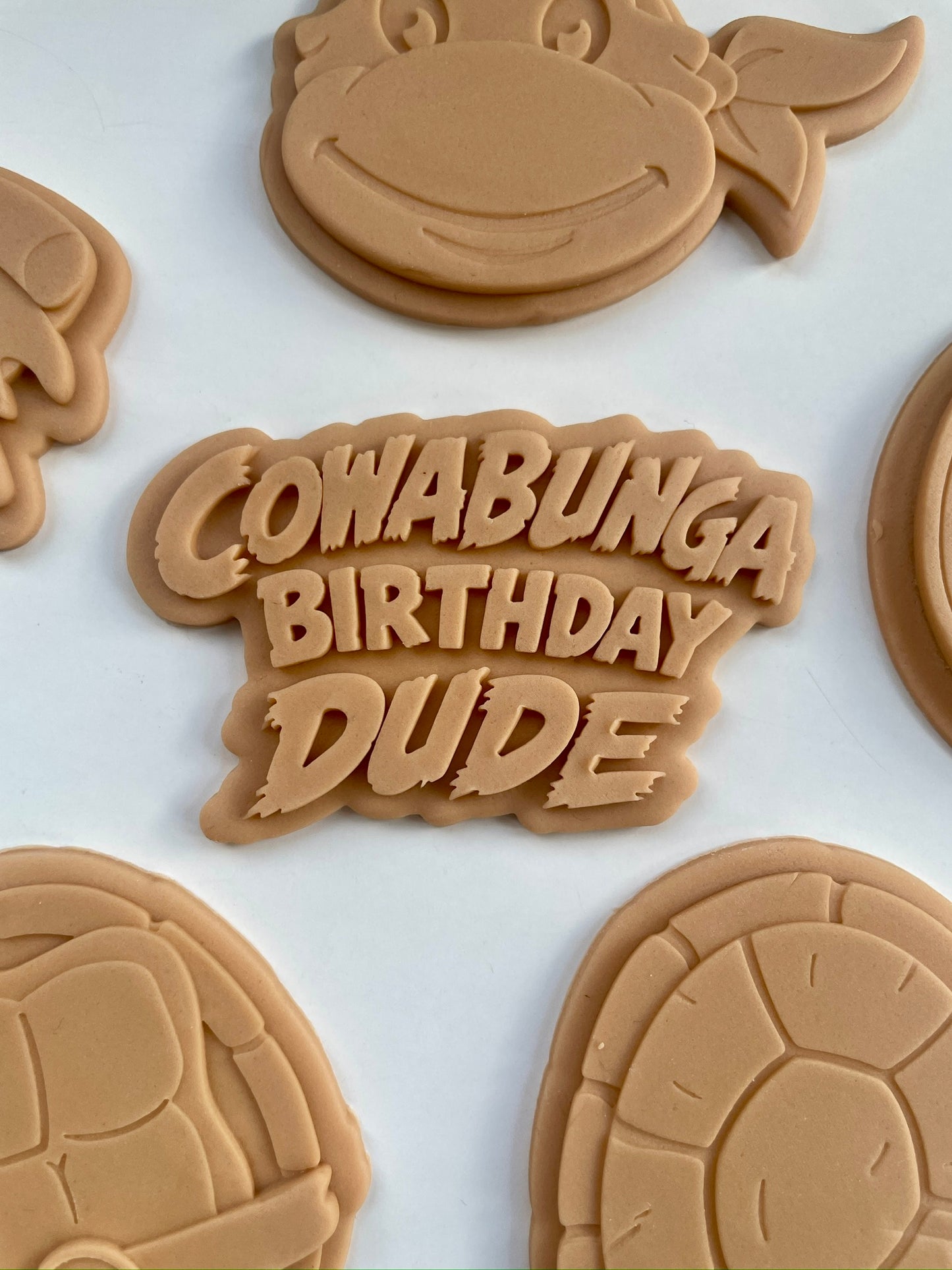Cowabunga Birthday Dude | Embosser / Debosser And Cutter Set (Copy)