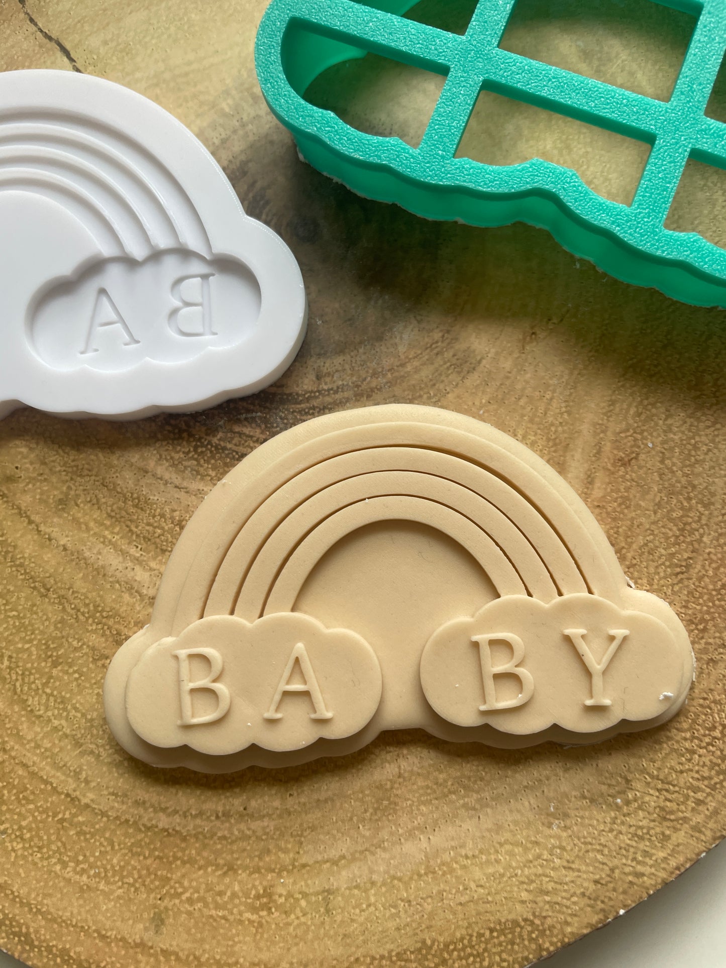 Rainbow Baby | Debosser / Embosser And Cutter Set.