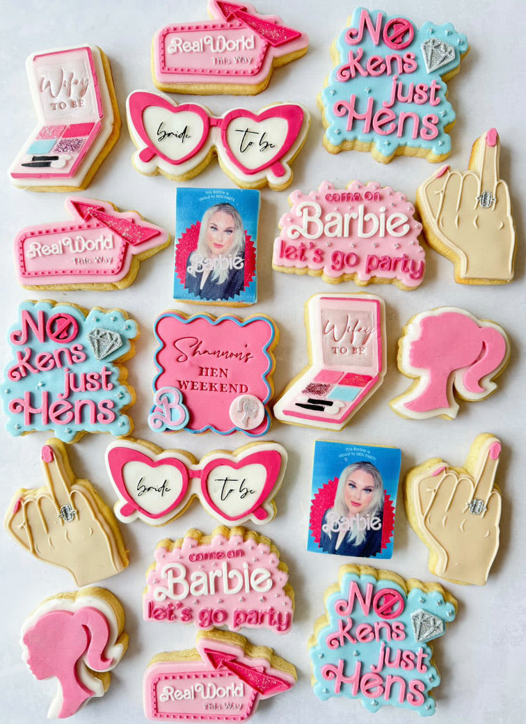 No Kens Just Hens | Debosser And Cutter Set