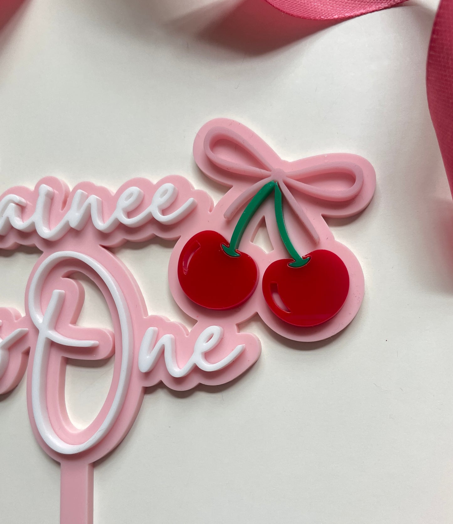 Cherry First Birthday