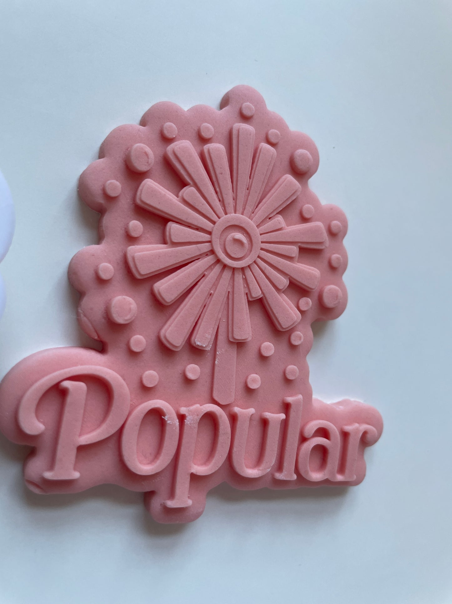 Popular wand wicked theme debosser and cutter for fondant toppers