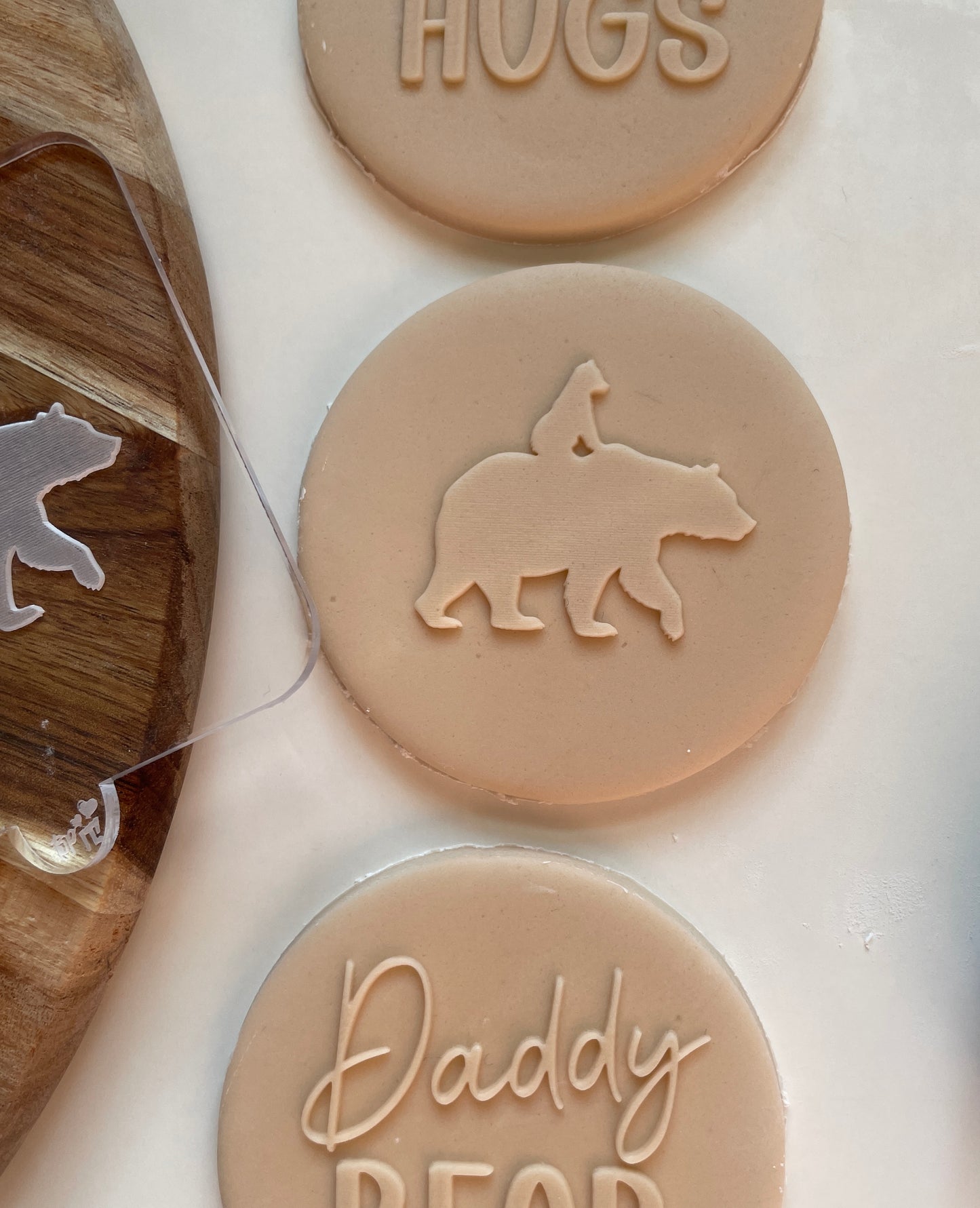 Bear Hugs. | Embosser / Debosser.