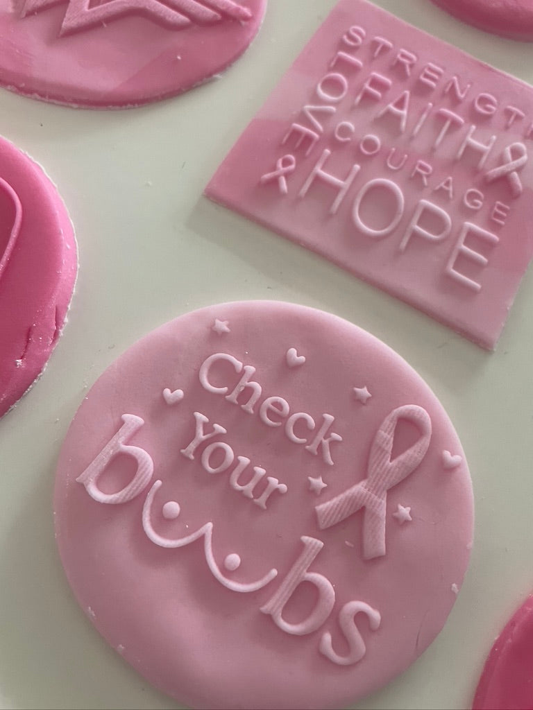 Cancer Awareness Charity Debossers / Embosers