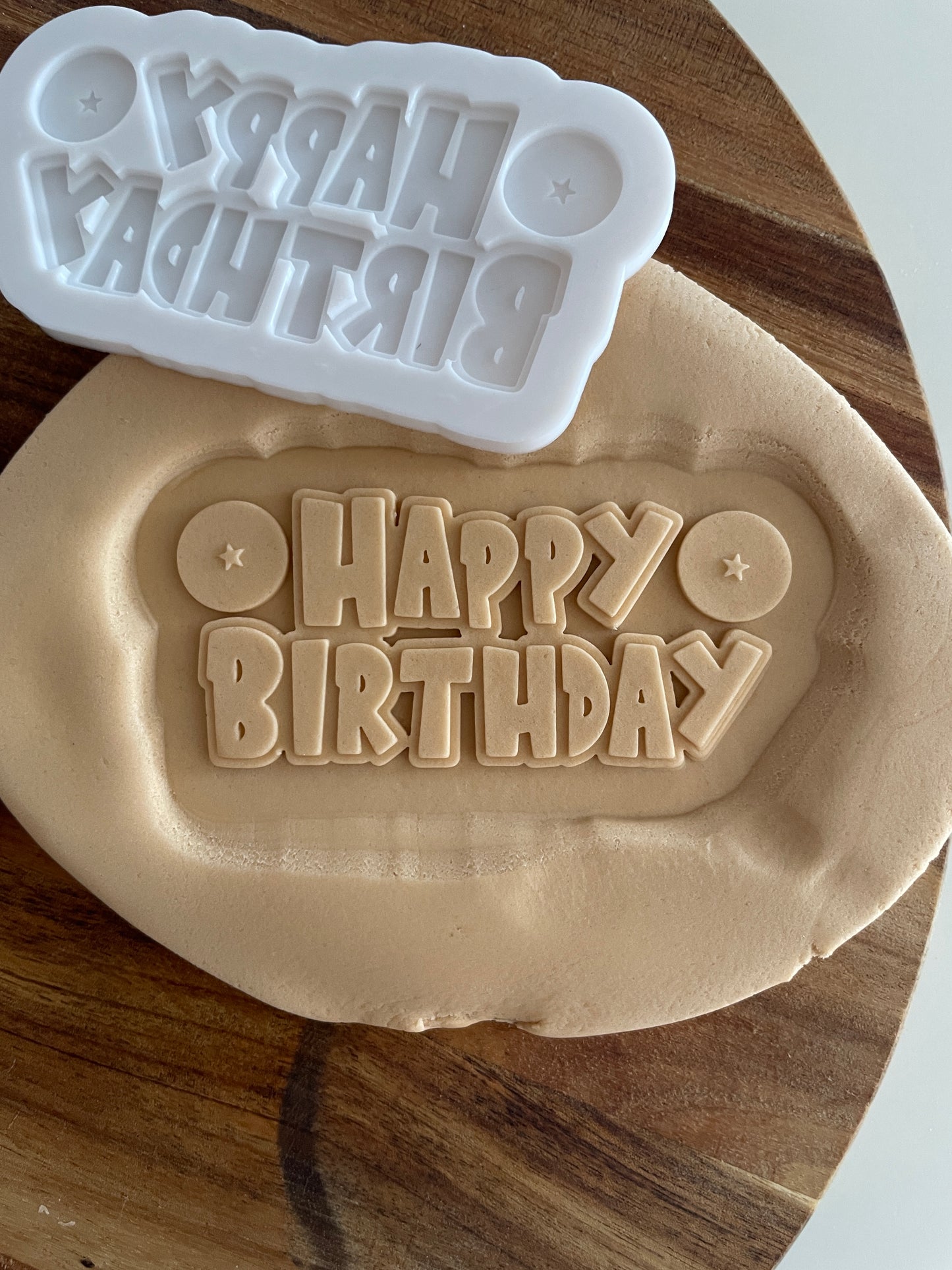 Happy Birthday DBZ | Embosser / Debosser And Cutter Set
