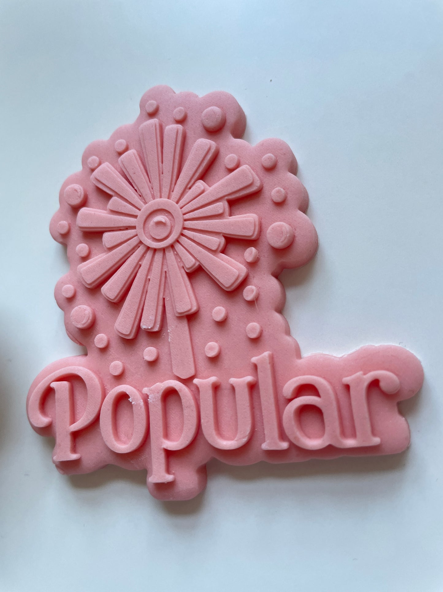 Popular wand wicked theme debosser and cutter for fondant toppers