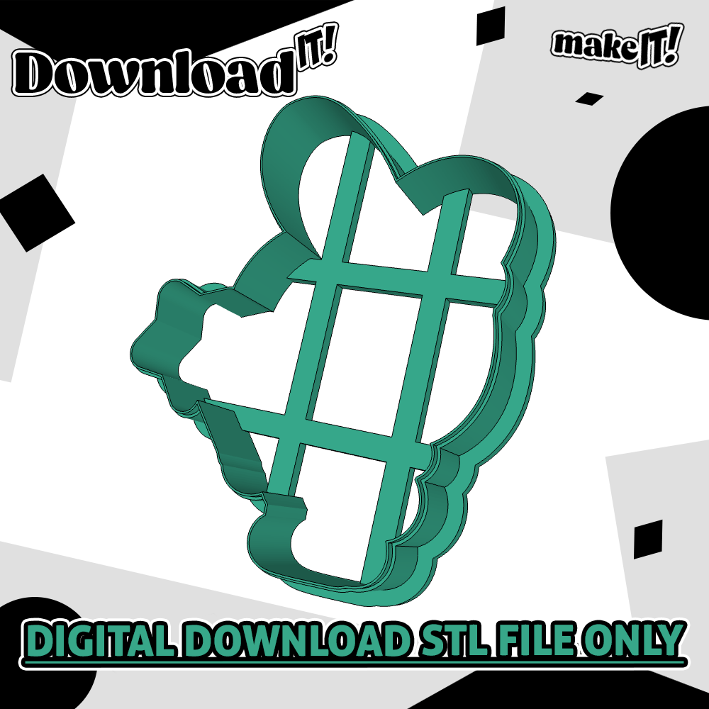 My Melody With Wand | Embosser And Cutter STL File