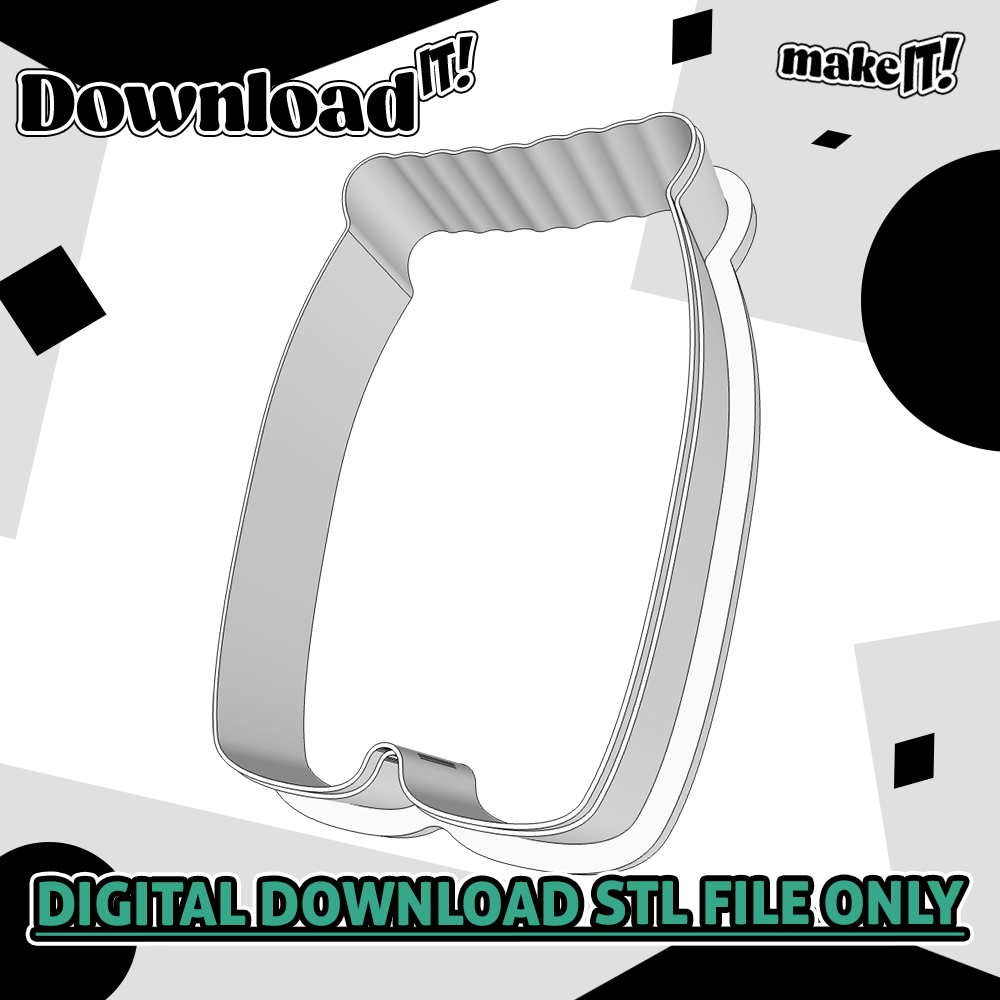 stl file butterfly trousers embosser and cutter for fondant