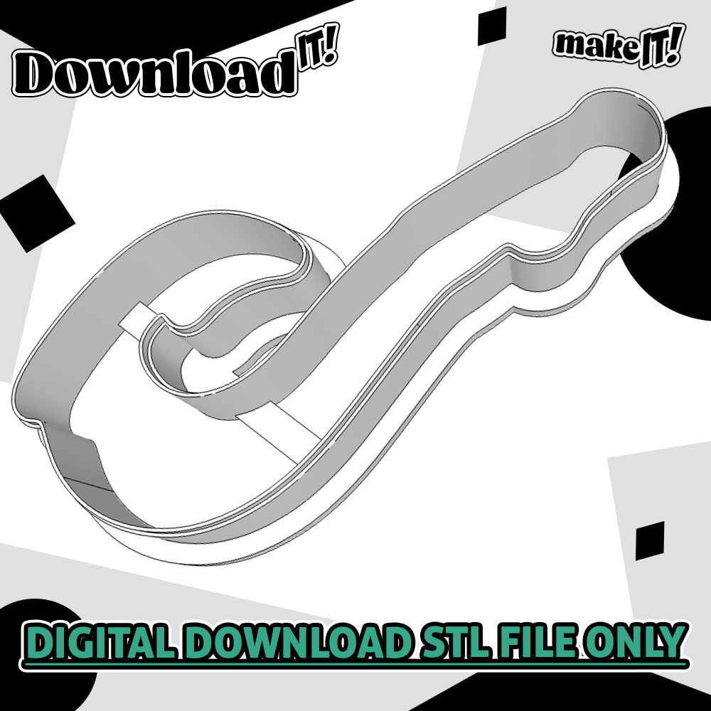 Maui's Hook Embosser & Cutter STL File