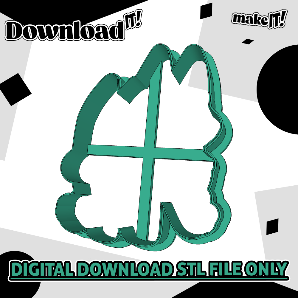 Bluey And Bingo Silly | Embosser And Cutter STL File