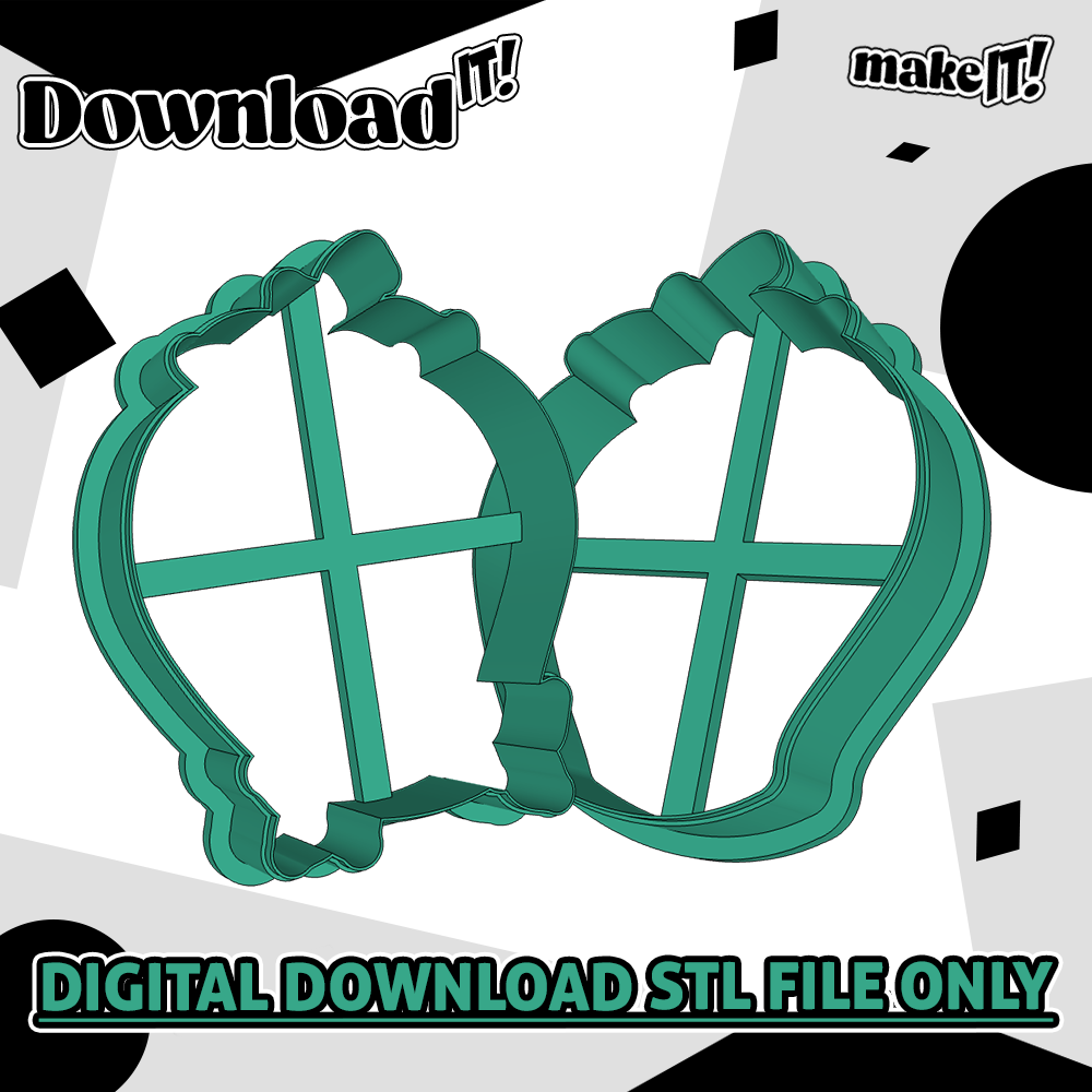 Strawberry House / Cottage | Embosser And Cutter STL File