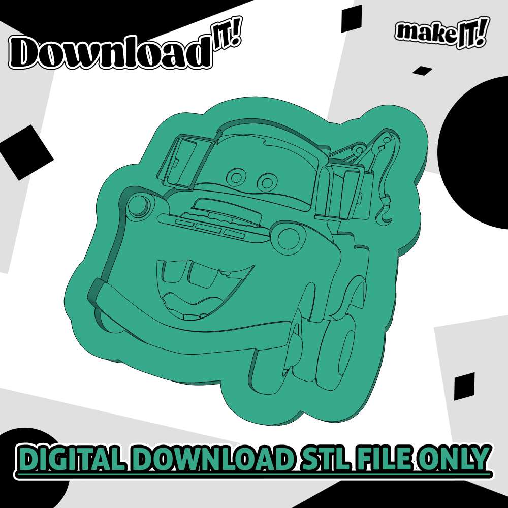 Tow Mater | Embosser And Cutter STL File
