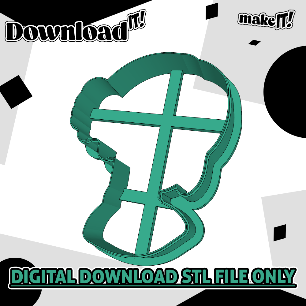 Zoey Kpop | Embosser And Cutter STL File